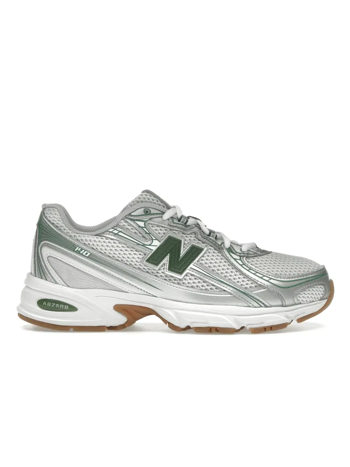 Мужские кроссовки с сетчатым верхом New Balance 740v2 — изображение 1 из 4, серый/темный зеленый