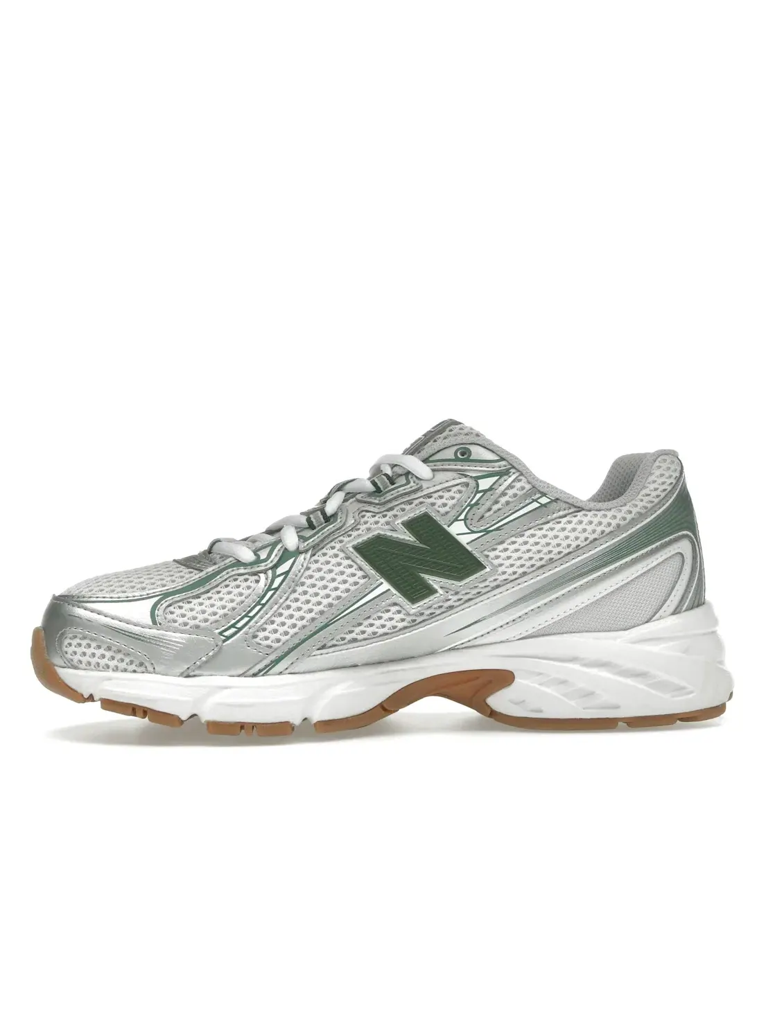Мужские кроссовки с сетчатым верхом New Balance 740v2 — изображение 3 из 4, серый/темный зеленый