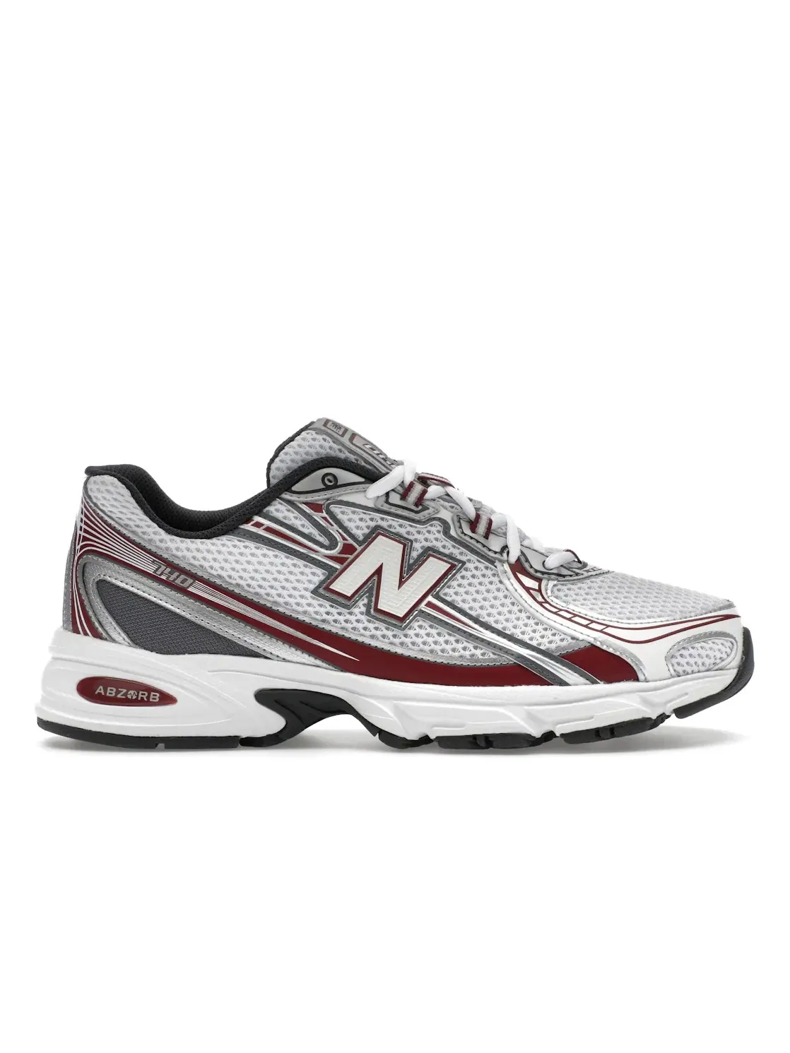 Мужские кроссовки Lifestyle с сетчатым верхом New Balance 740v2 — изображение 1 из 4, красный/белый