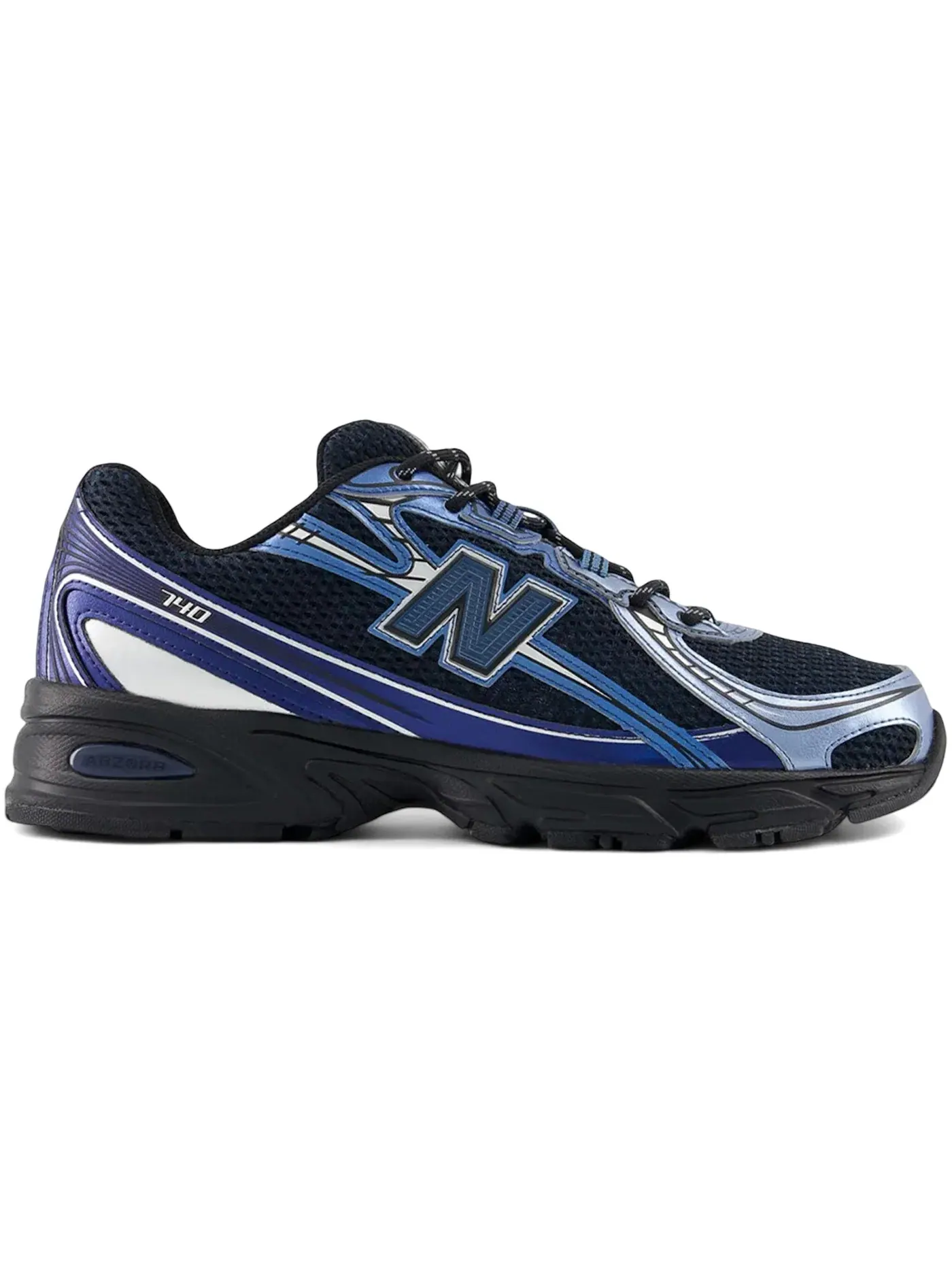Мужские кроссовки Lifestyle New Balance 740v2 — изображение 1 из 1, синий/черный