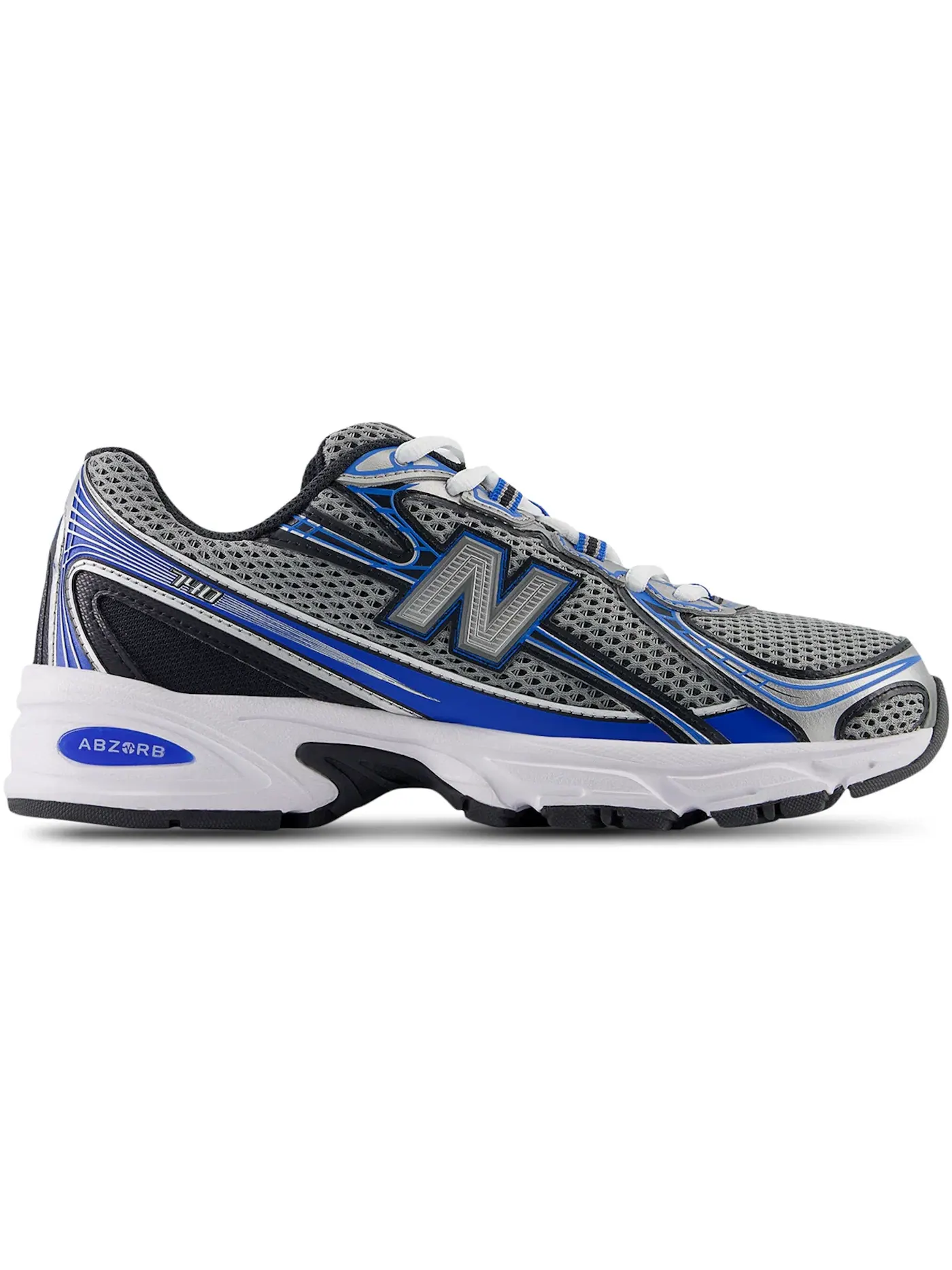 Мужские кроссовки Lifestyle New Balance 740v2 — изображение 1 из 1, серый синий черный