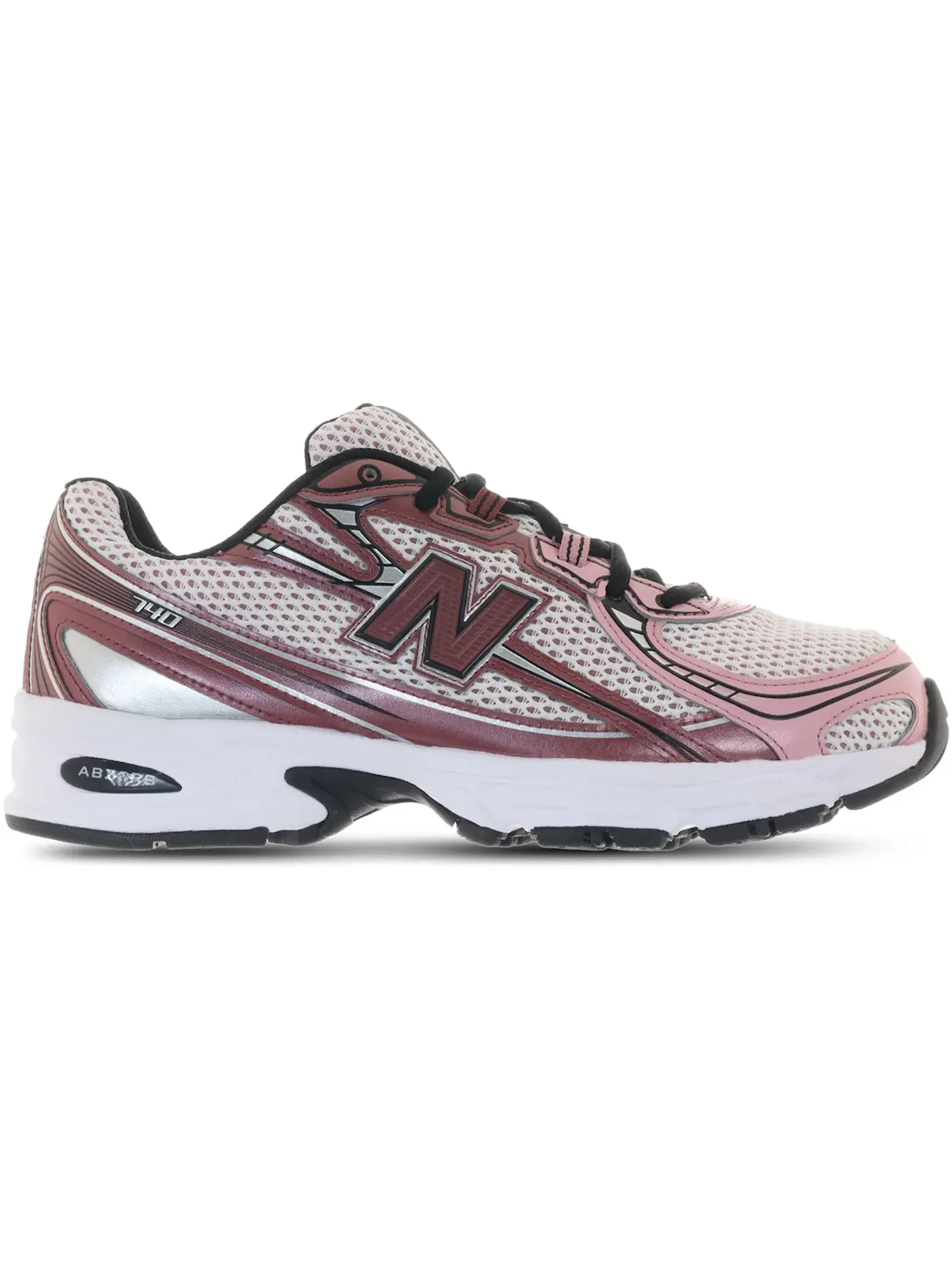 Мужские кроссовки в ретро-стиле New Balance 740v2 — изображение 1 из 1, бордовый/розовый