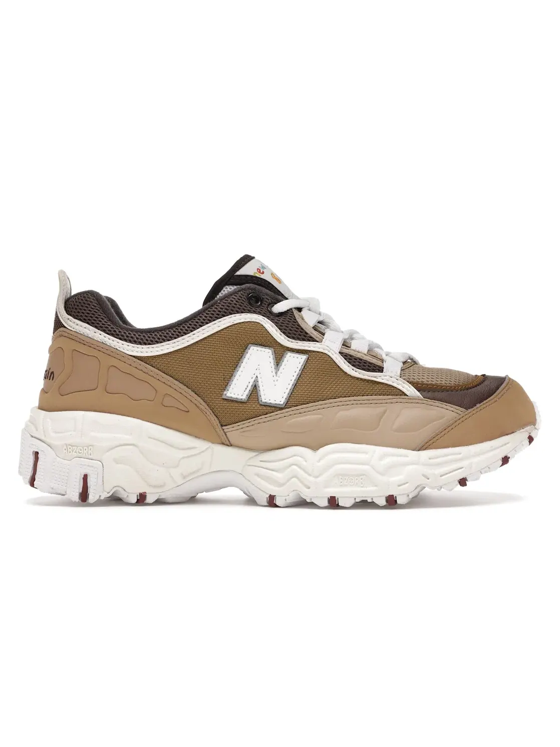 Мужские повседневные кроссовки PaperBoy Paris Coffee Latte New Balance — изображение 1 из 4, коричневый