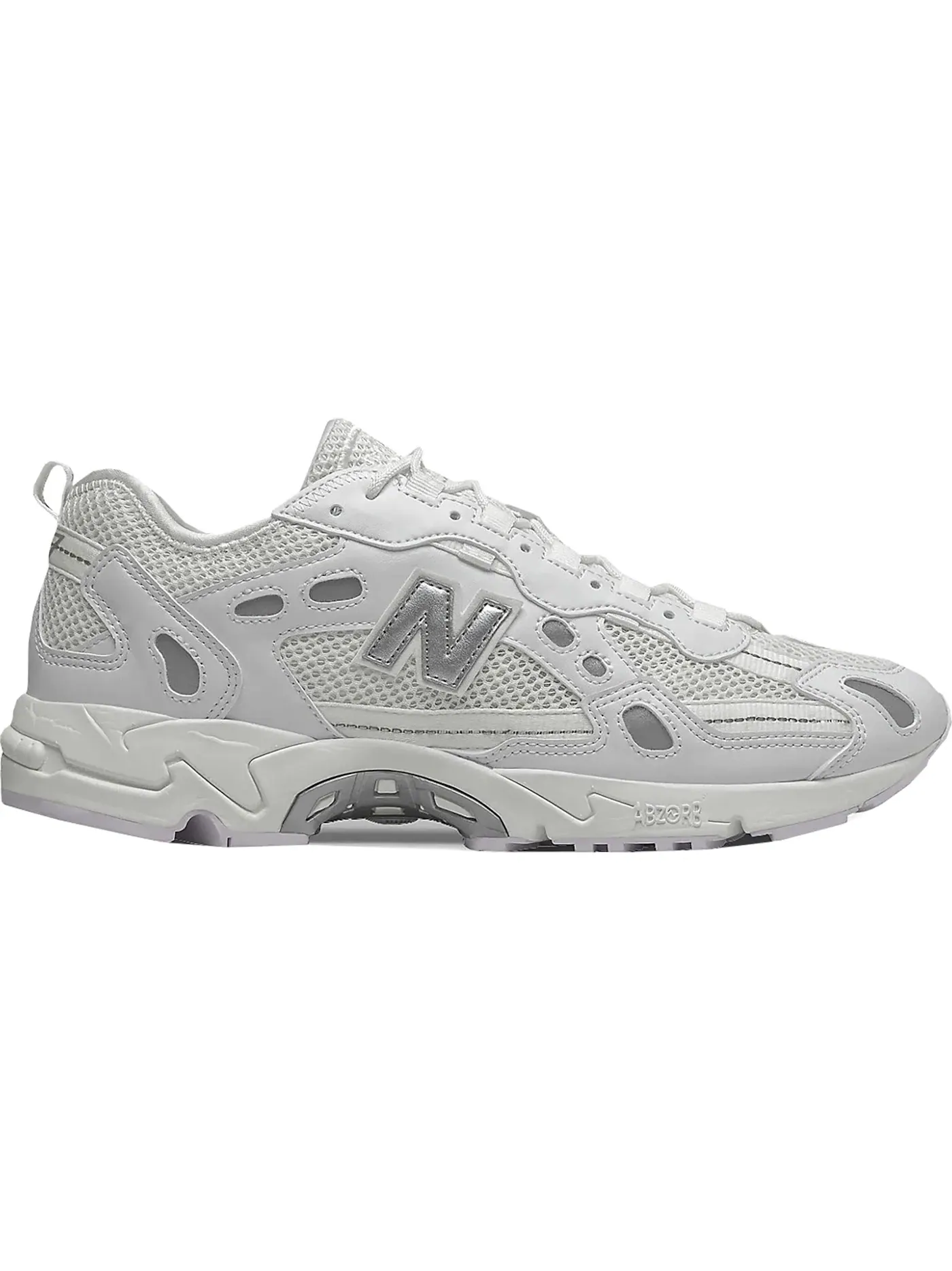 Мужские кроссовки Lifestyle New Balance 827 Abzorb — изображение 1 из 1, белый/серый