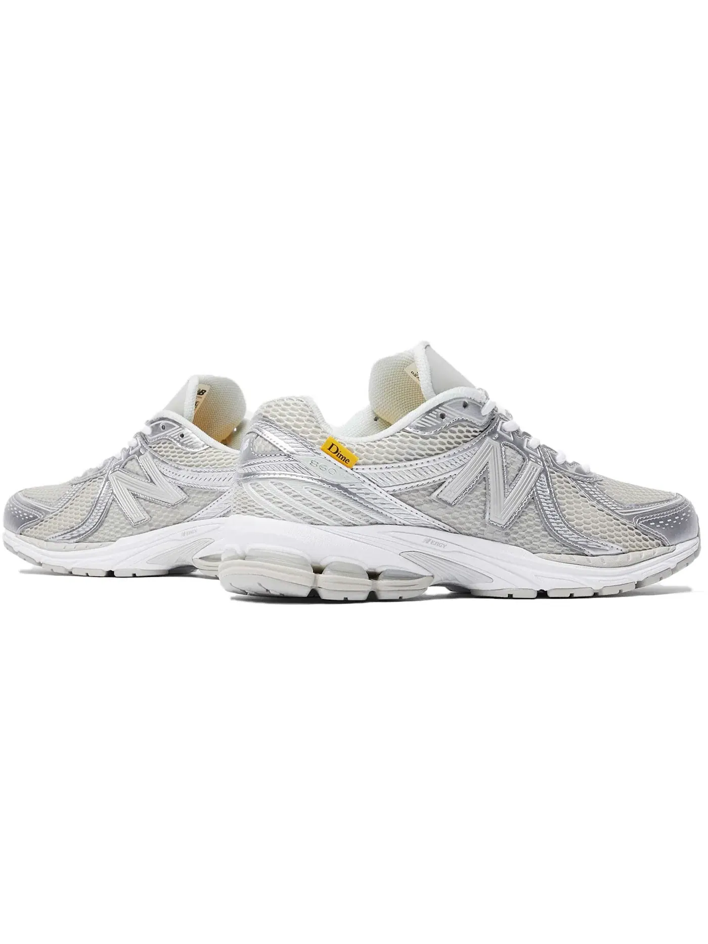 Мужские кроссовки Lifestyle New Balance 860v2 — изображение 1 из 1, серебристый белый
