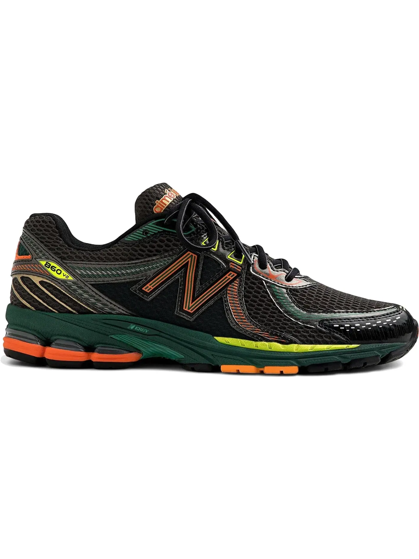 Мужские кроссовки Lifestyle New Balance 860v2 New Balance — изображение 1 из 1, черный/красный/зеленый