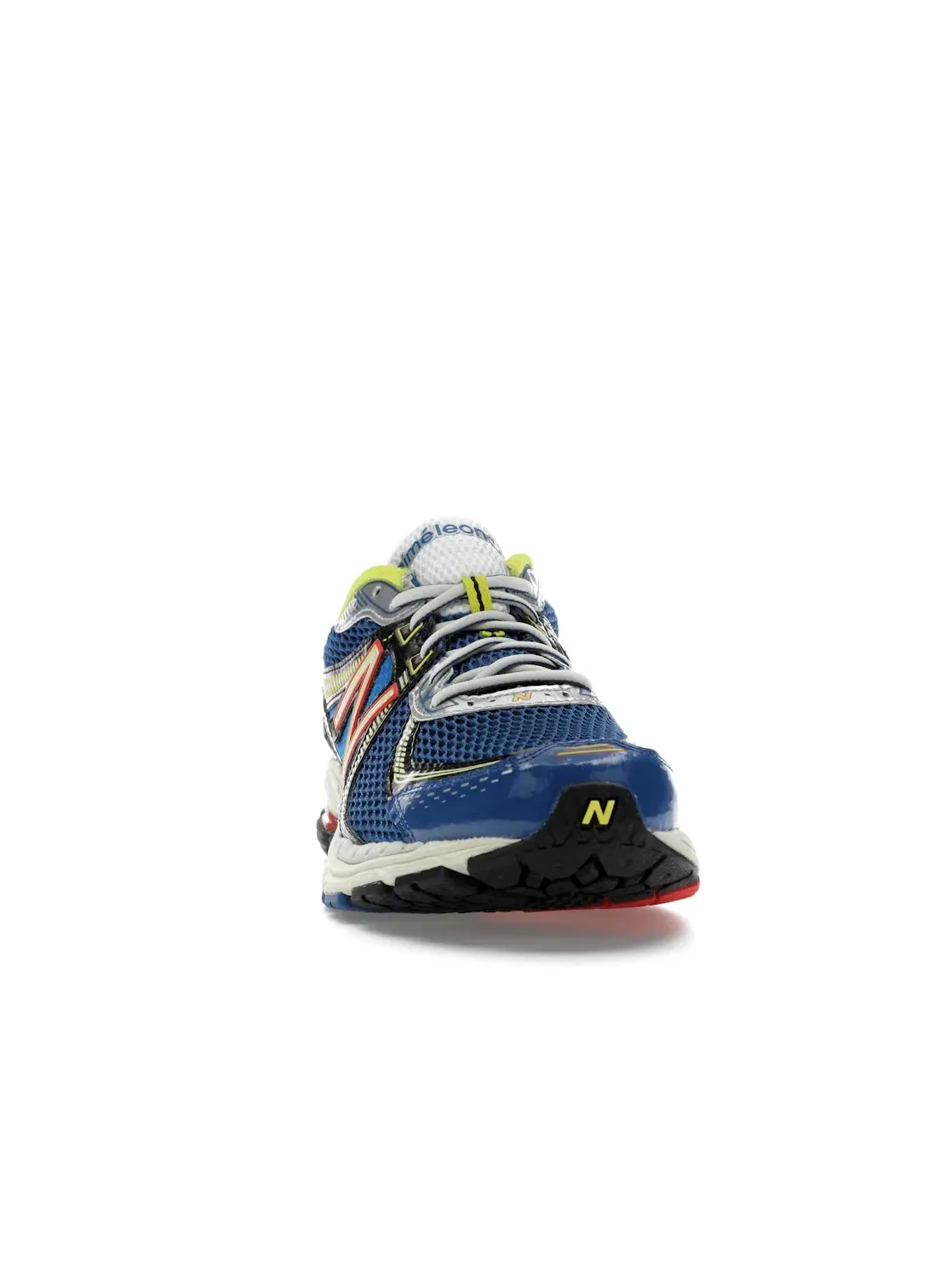 Мужские кроссовки для повседневной носки New Balance 860v2 Aimé Leon Dore — изображение 2 из 4, синий желтый