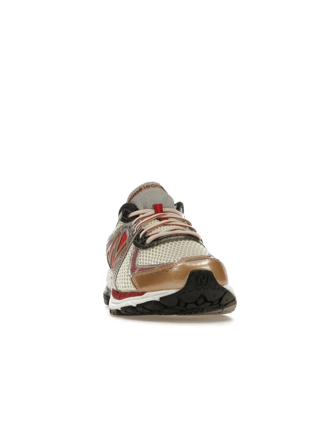 Мужские кроссовки Lifestyle New Balance 860v2 Aime Leon Dore Red — изображение 2 из 4, красный/серебристый