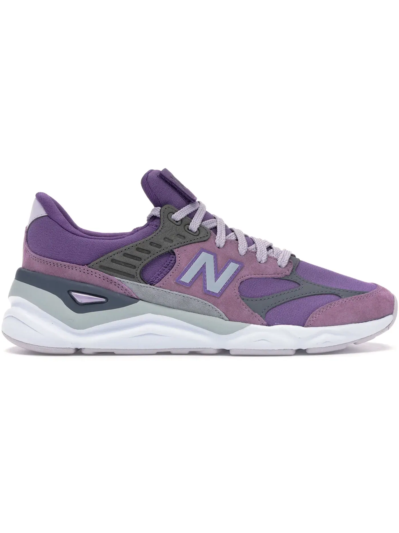Мужские кроссовки Lifestyle New Balance X-90 — изображение 1 из 1, фиолетовый/темный серый