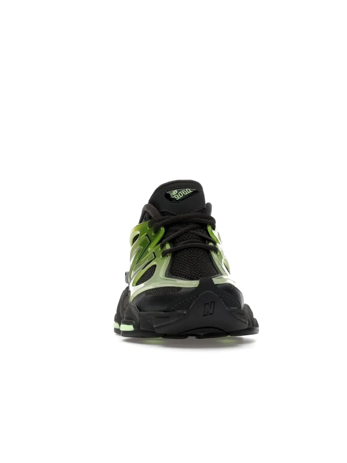 Мужские кроссовки Lifestyle с массивной подошвой New Balance 9060 — изображение 2 из 4, зеленый черный