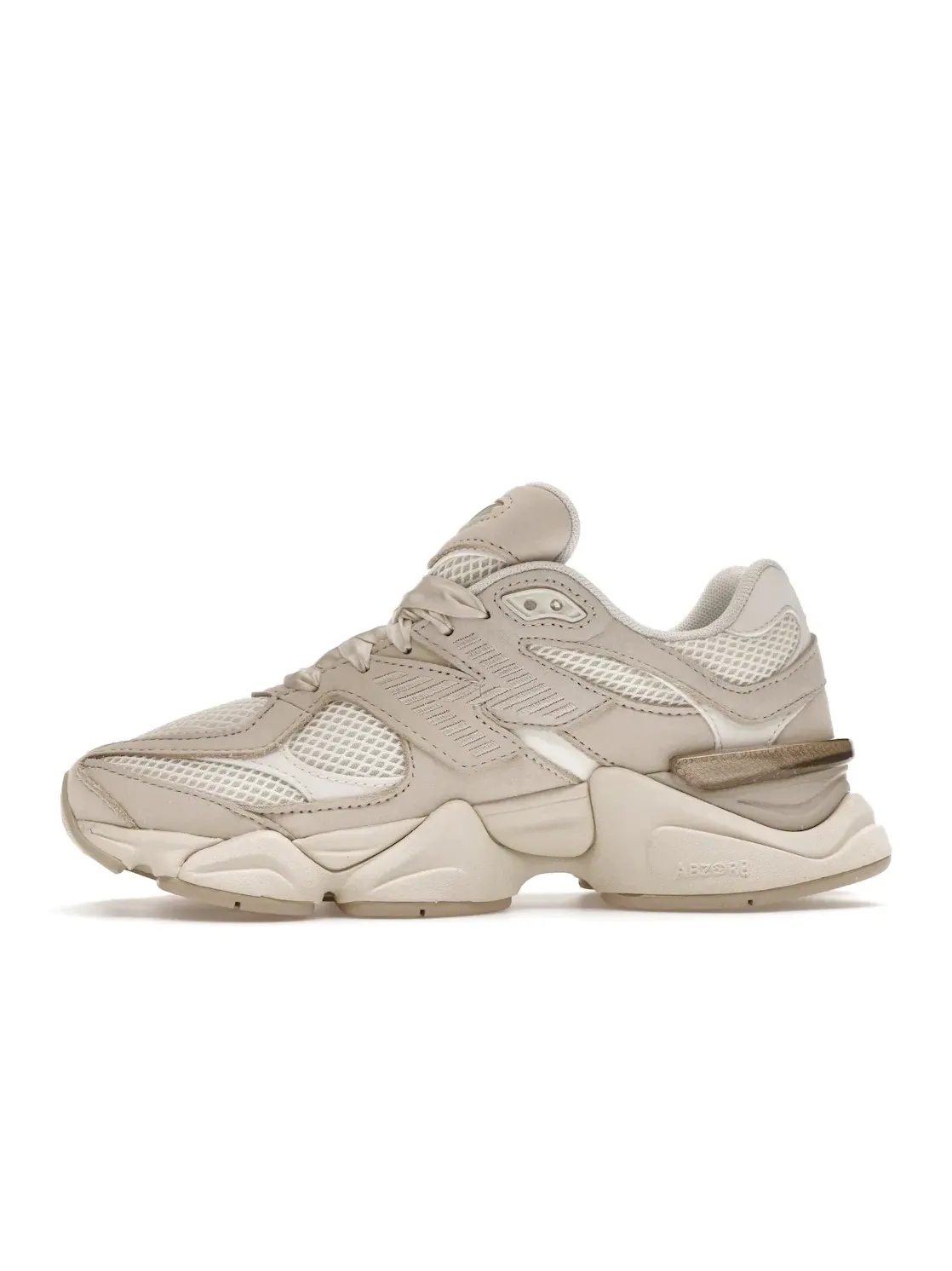 Мужские кроссовки Lifestyle New Balance 9060 — изображение 3 из 4, белый бежевый