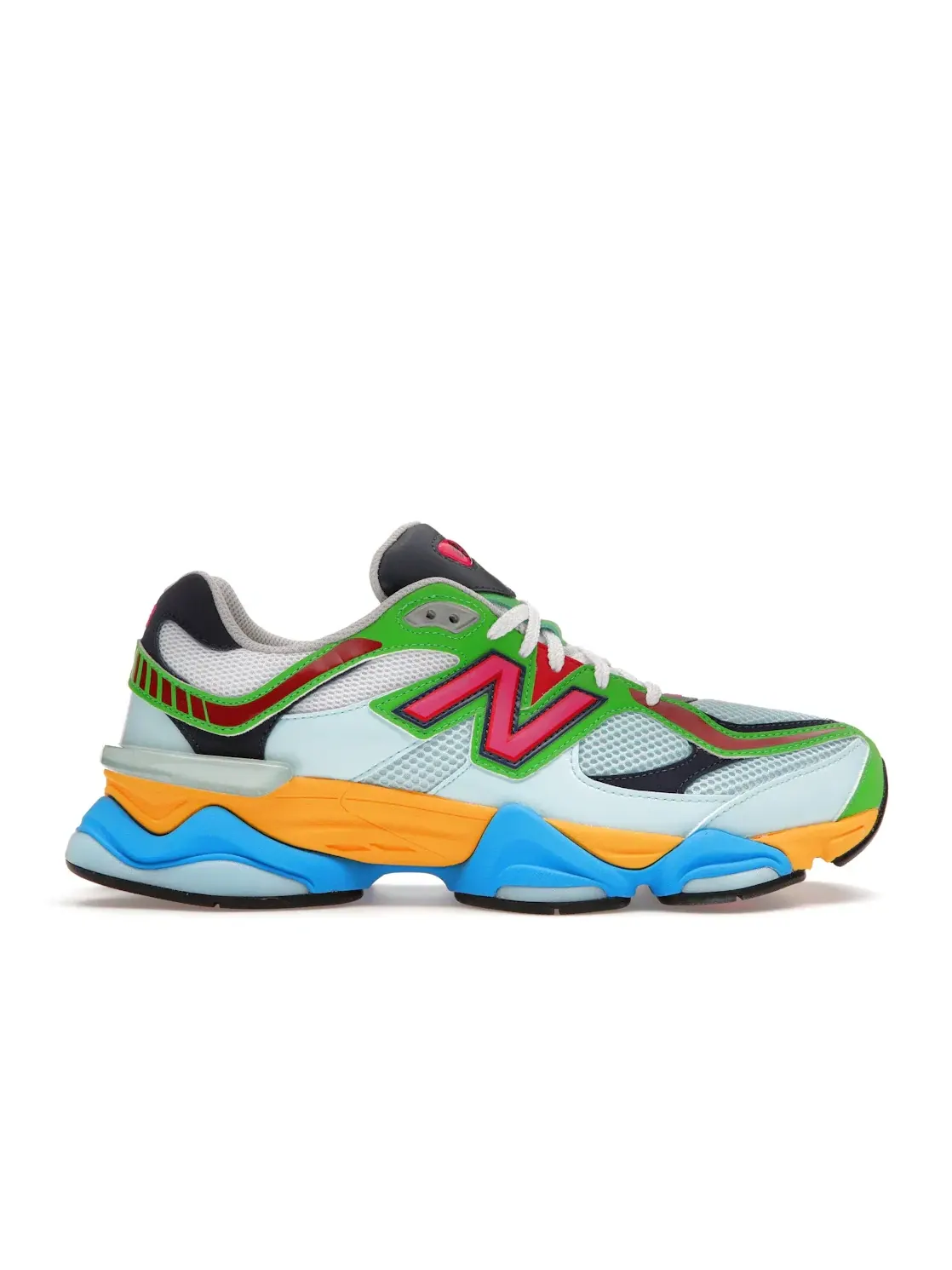 Мужские кроссовки Lifestyle с цветовой палитрой New Balance 9060 — изображение 1 из 4, розовый