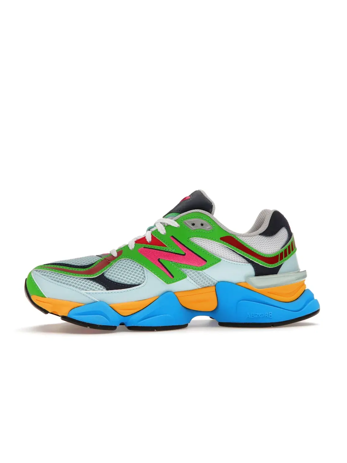 Мужские кроссовки Lifestyle с цветовой палитрой New Balance 9060 — изображение 3 из 4, розовый