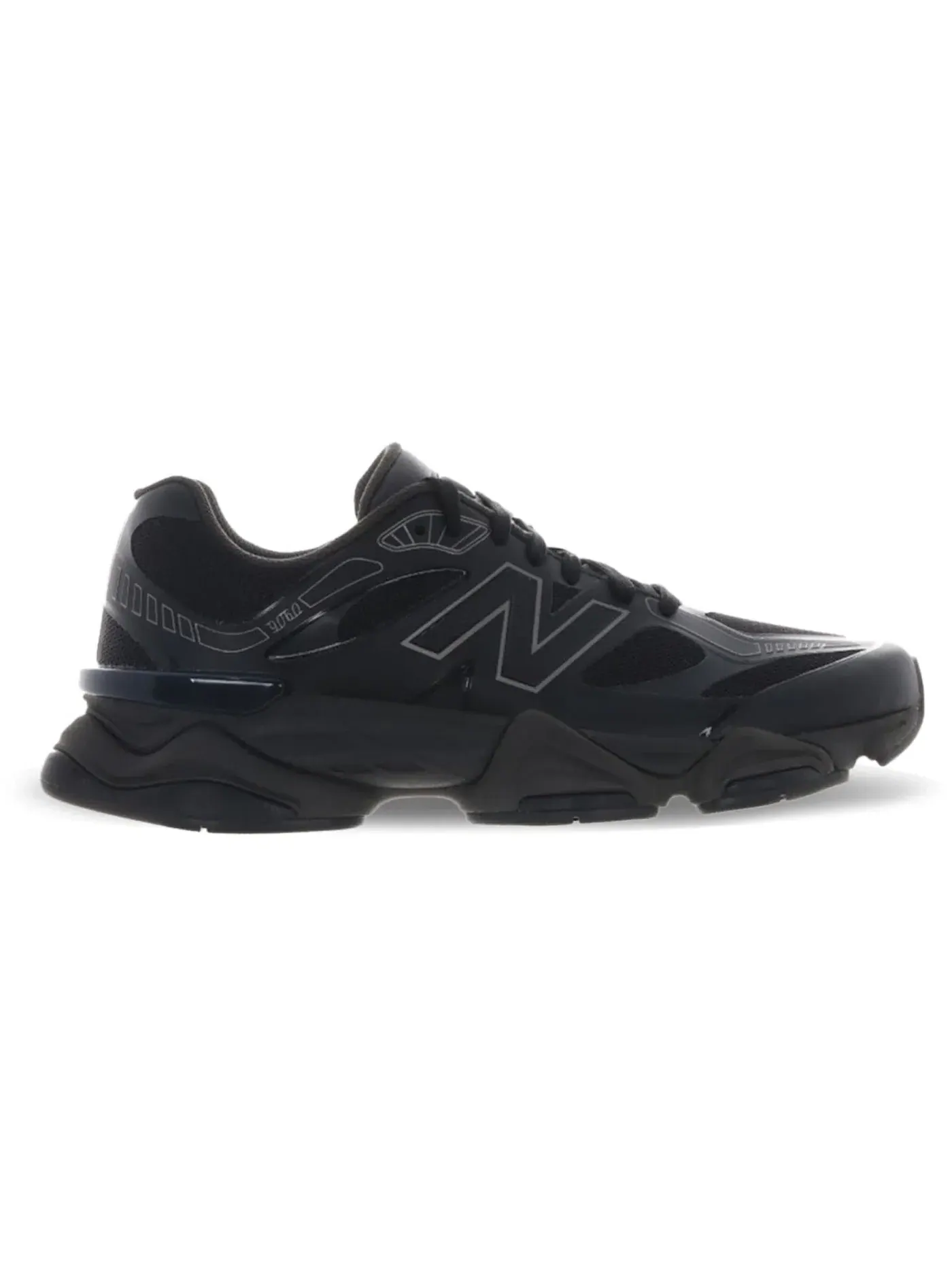 Мужские кроссовки New Balance 9060 — изображение 1 из 1, черный/серый/черный