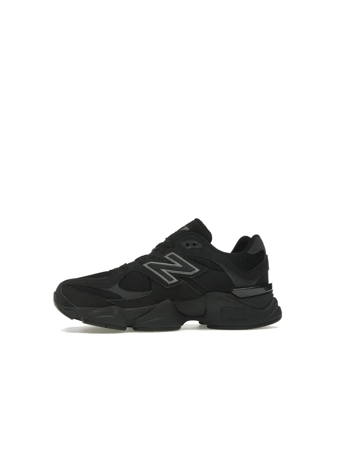 Детские кроссовки с черным верхом New Balance 9060 — изображение 3 из 4, черный/черный