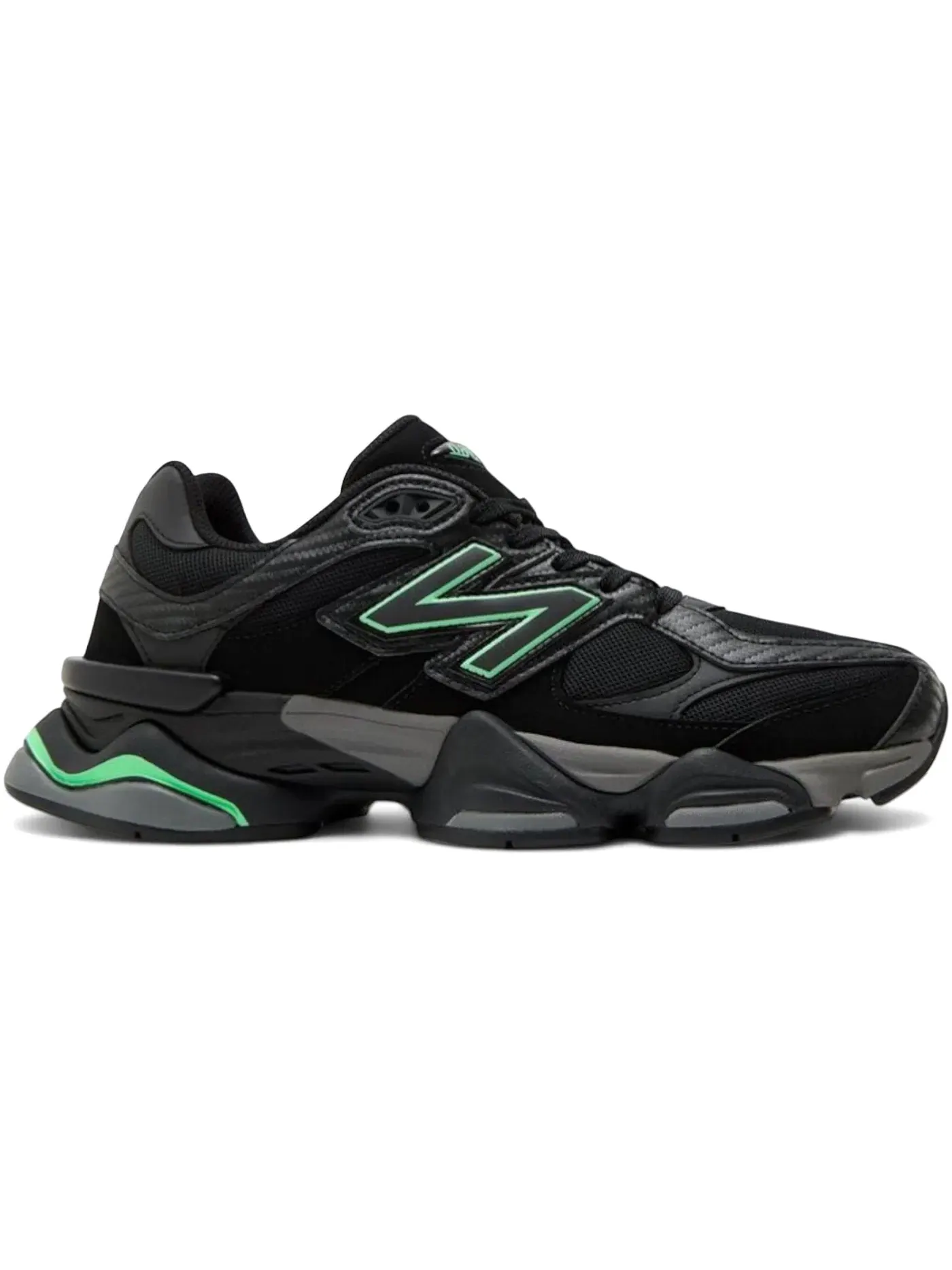 Мужские кроссовки Lifestyle New Balance 9060 — изображение 1 из 1, черный/серый/зеленый