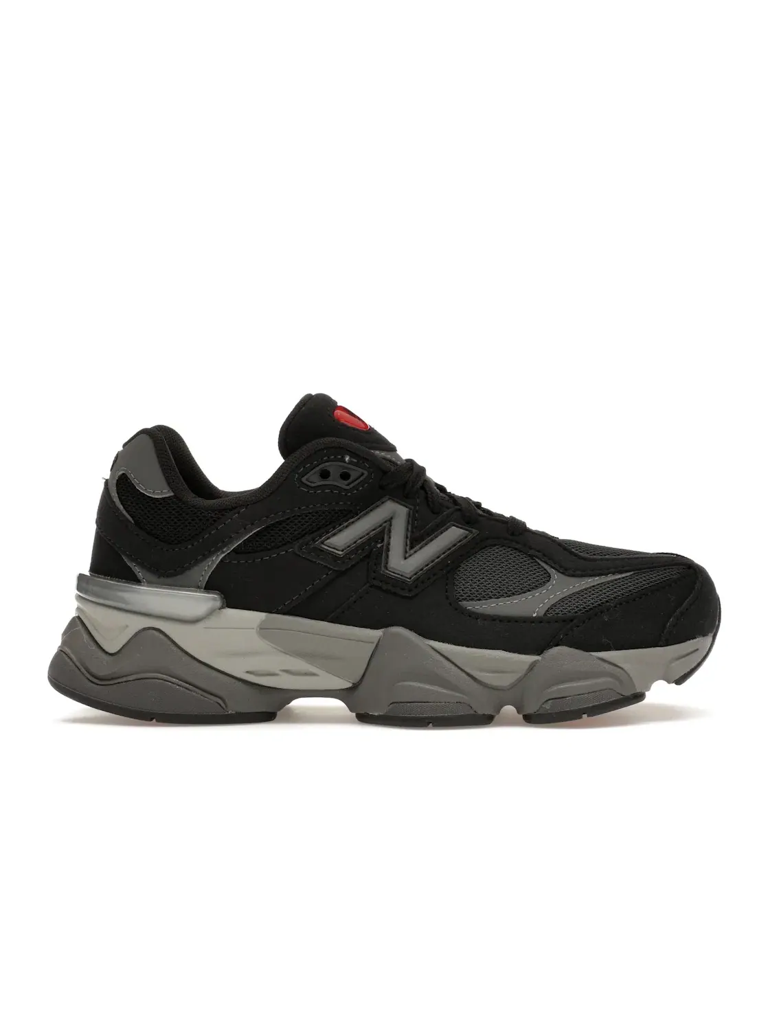 Детские кроссовки Lifestyle с технологичной подошвой New Balance 9060 — изображение 1 из 4, черный/серый