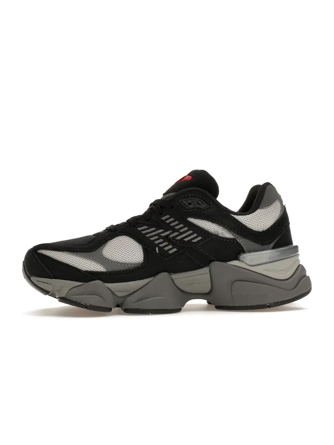 Детские кроссовки Lifestyle с технологичной подошвой New Balance 9060 — изображение 3 из 4, черный/серый