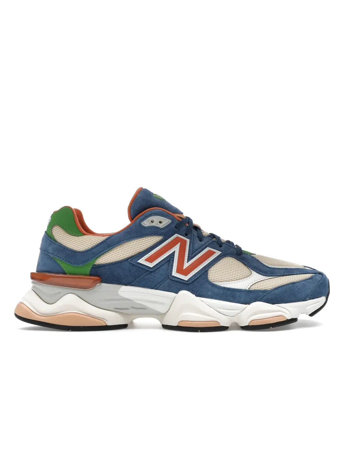 Мужские кроссовки Lifestyle New Balance 9060 — изображение 1 из 4, синий/бежевый