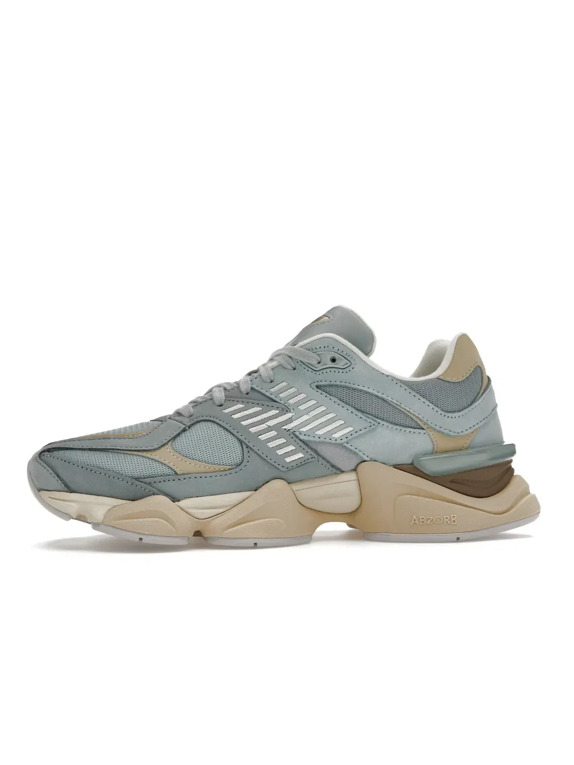 Кроссовки для повседневной носки New Balance 9060 Blue Haze New Balance — изображение 3 из 4, синий/бежевый