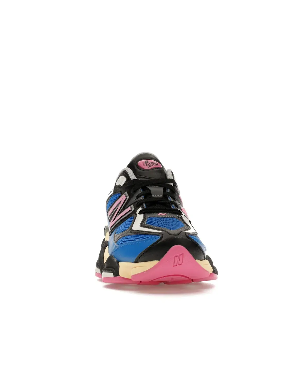 Мужские кроссовки с замшевым и сетчатым верхом New Balance 9060 — изображение 2 из 4, синий розовый