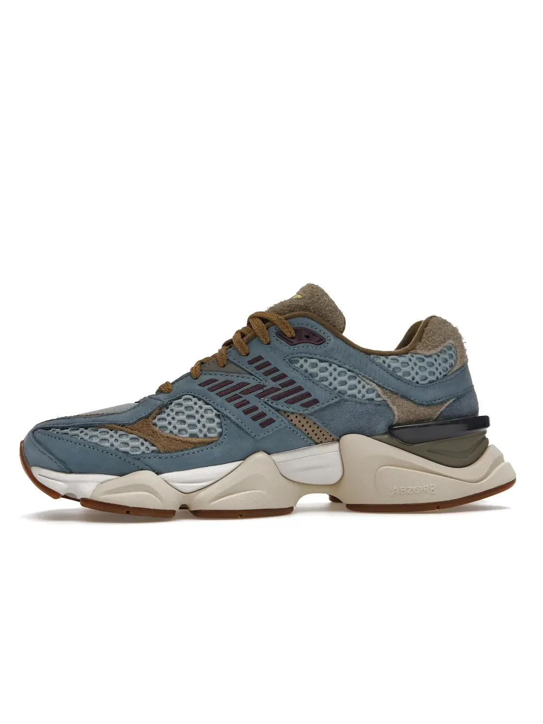 Мужские кроссовки Lifestyle New Balance 9060 Bodega Age of Discovery — изображение 3 из 4, синий//бежевый