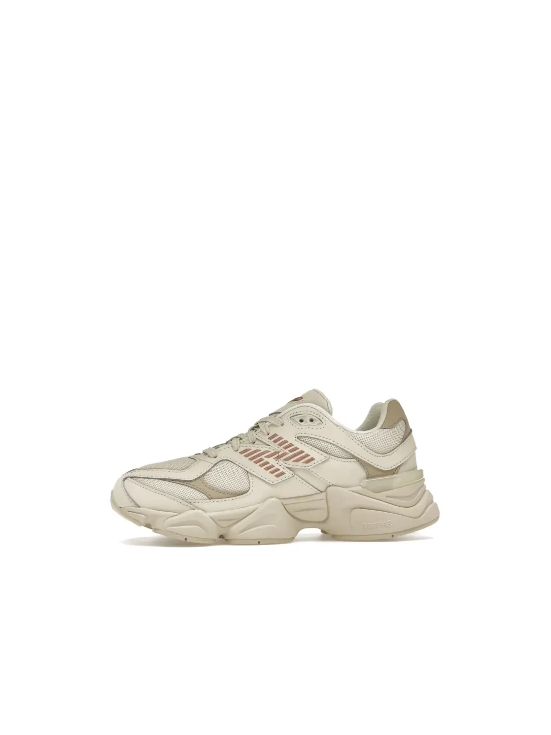 Детские кроссовки Lifestyle с мягкой амортизацией New Balance 9060 — изображение 3 из 4, коричневый