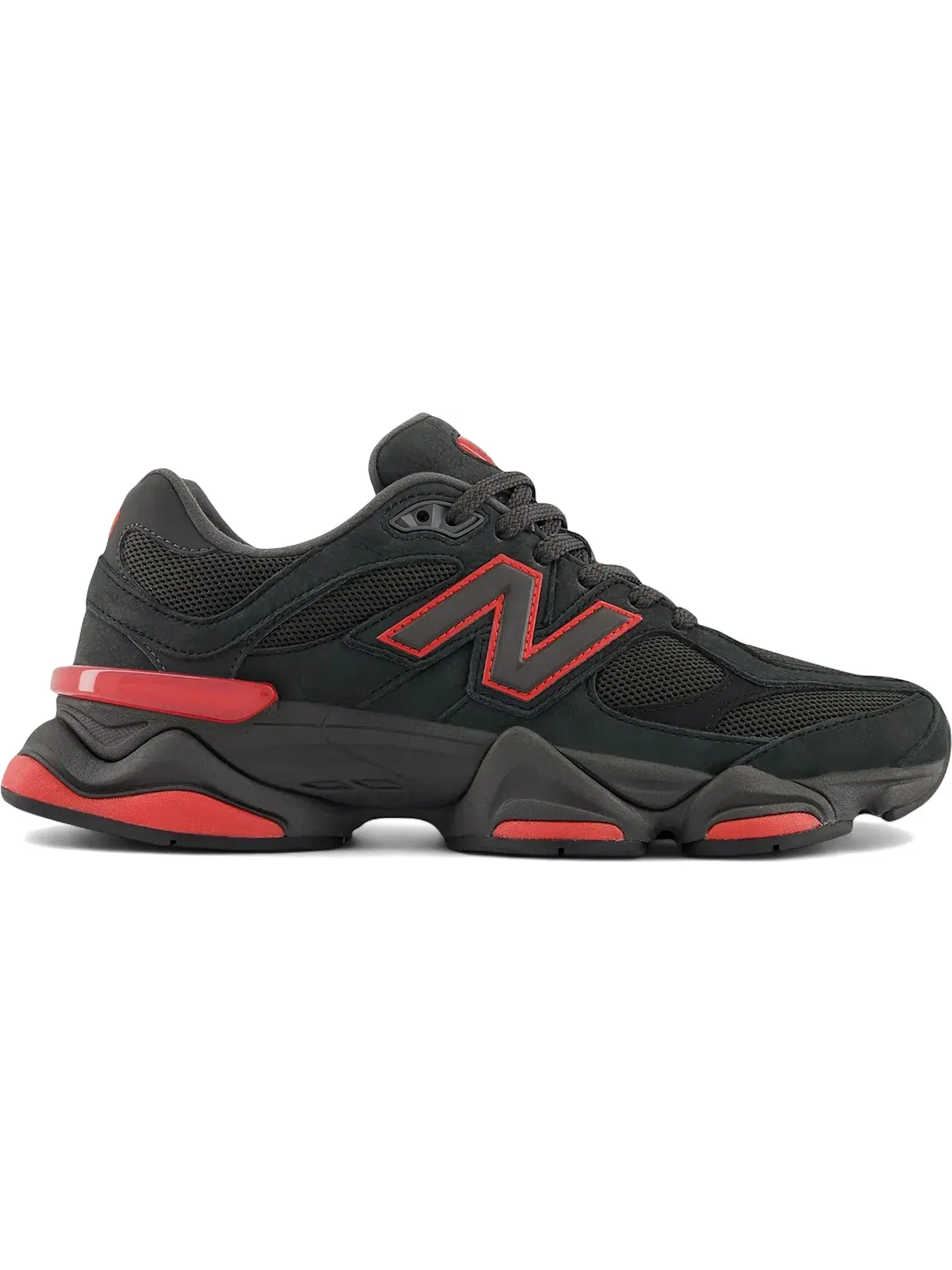 Мужские кроссовки Lifestyle New Balance 9060 — изображение 1 из 1, черный/красный