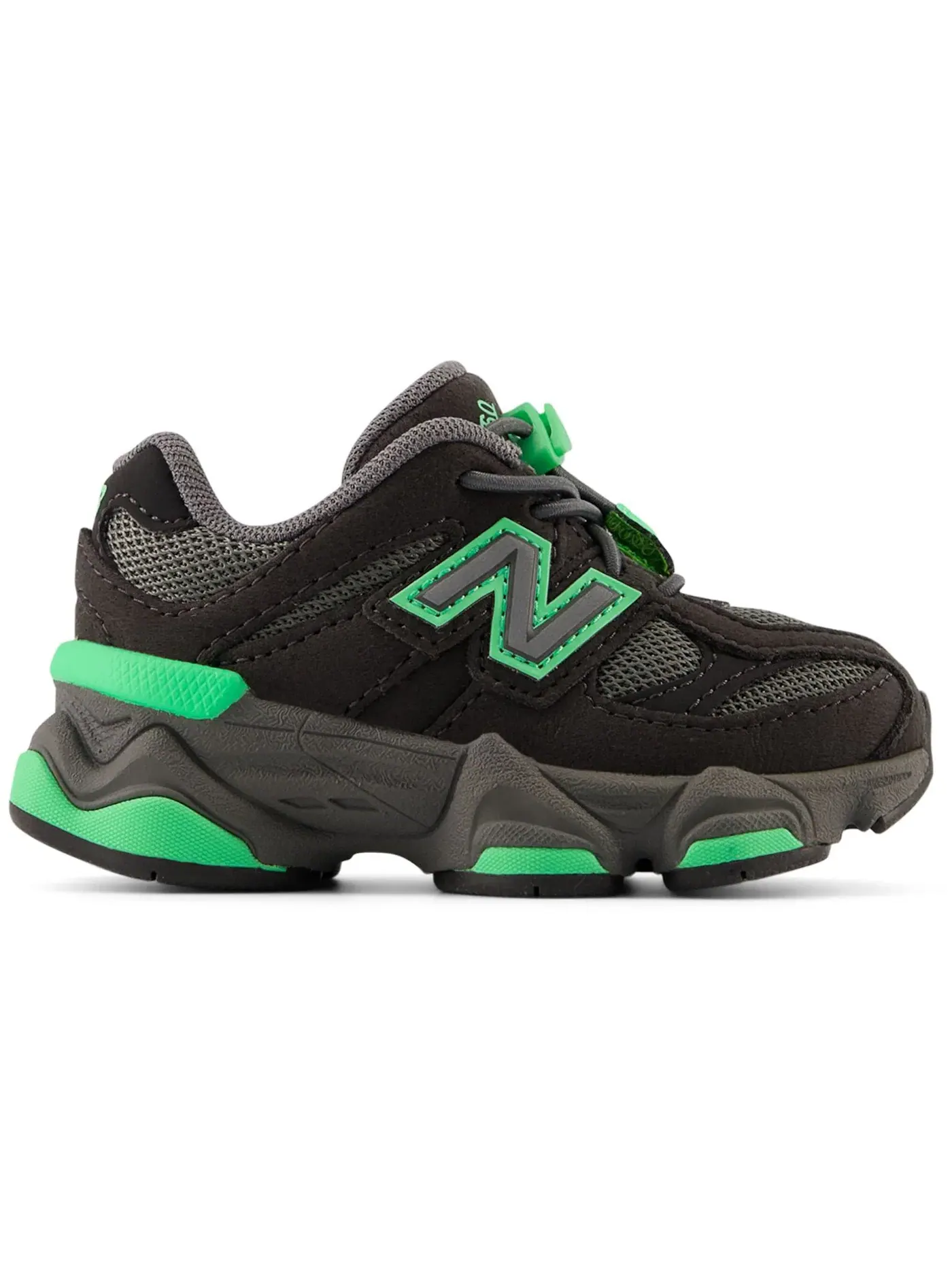 Детские кроссовки Lifestyle New Balance 9060 Bungee, Castlerock/Lime Leaf — изображение 1 из 1