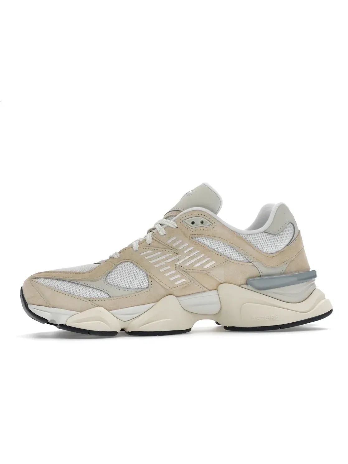 Мужские кроссовки для активного отдыха New Balance 9060 — изображение 3 из 4, серебристый металлик