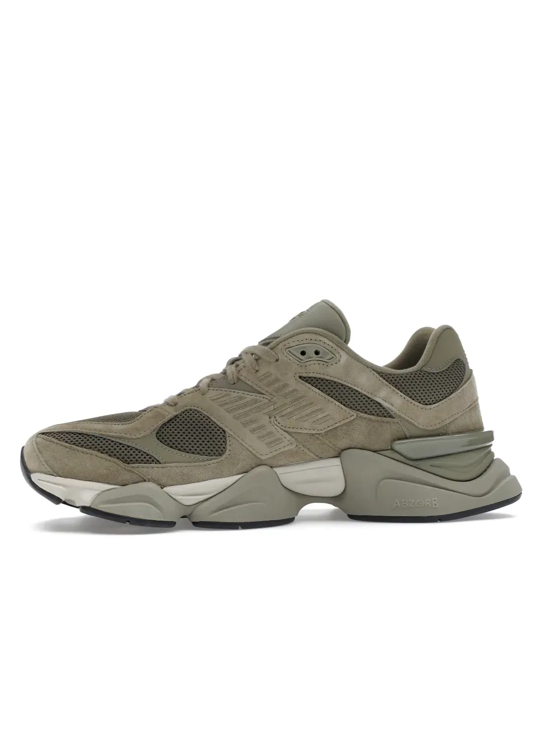 Мужские кроссовки Lifestyle New Balance 9060 — изображение 3 из 4, зеленый/темный