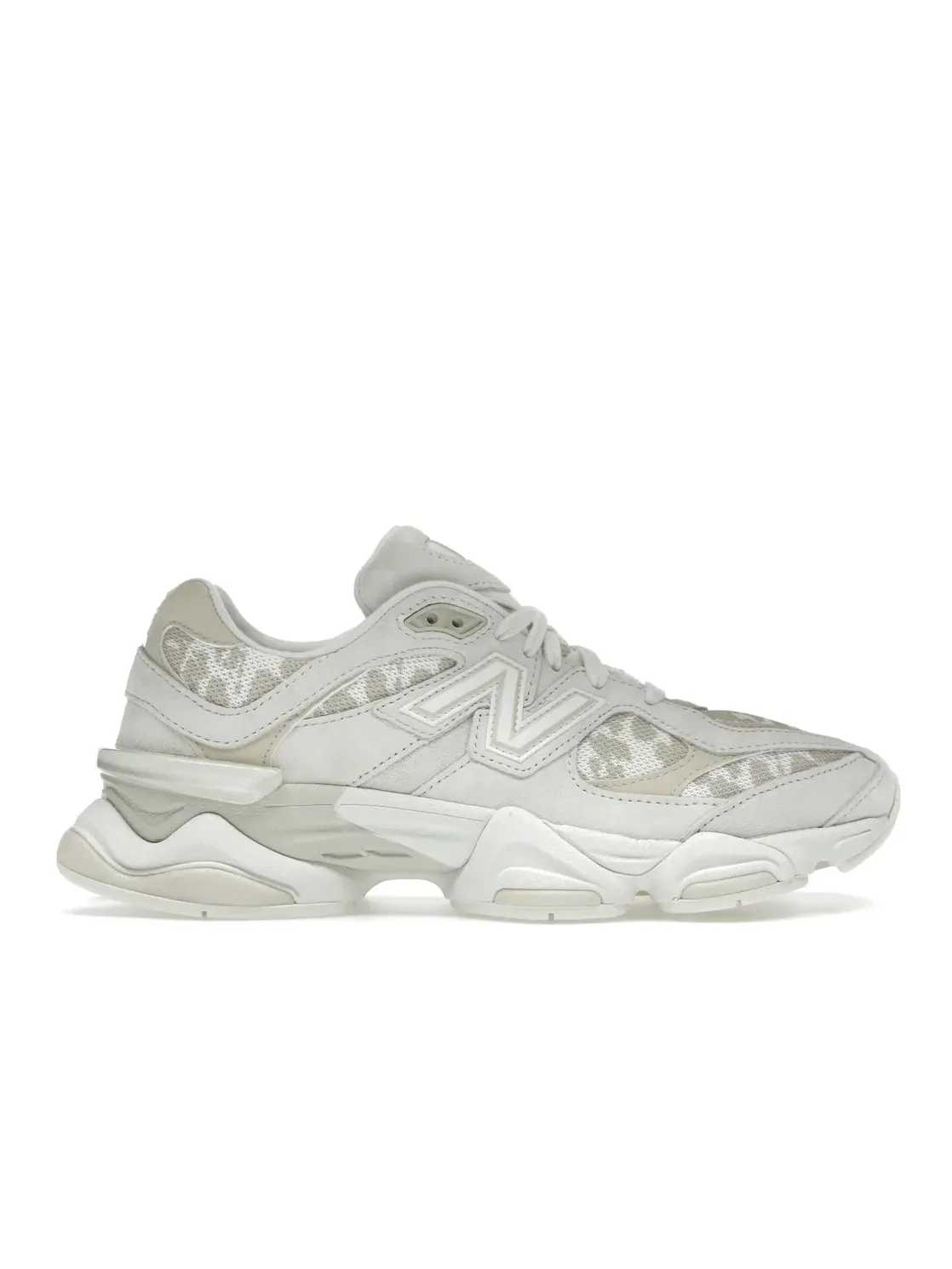 Мужские кроссовки Lifestyle с принтом New Balance 9060 — изображение 1 из 4, кремовый
