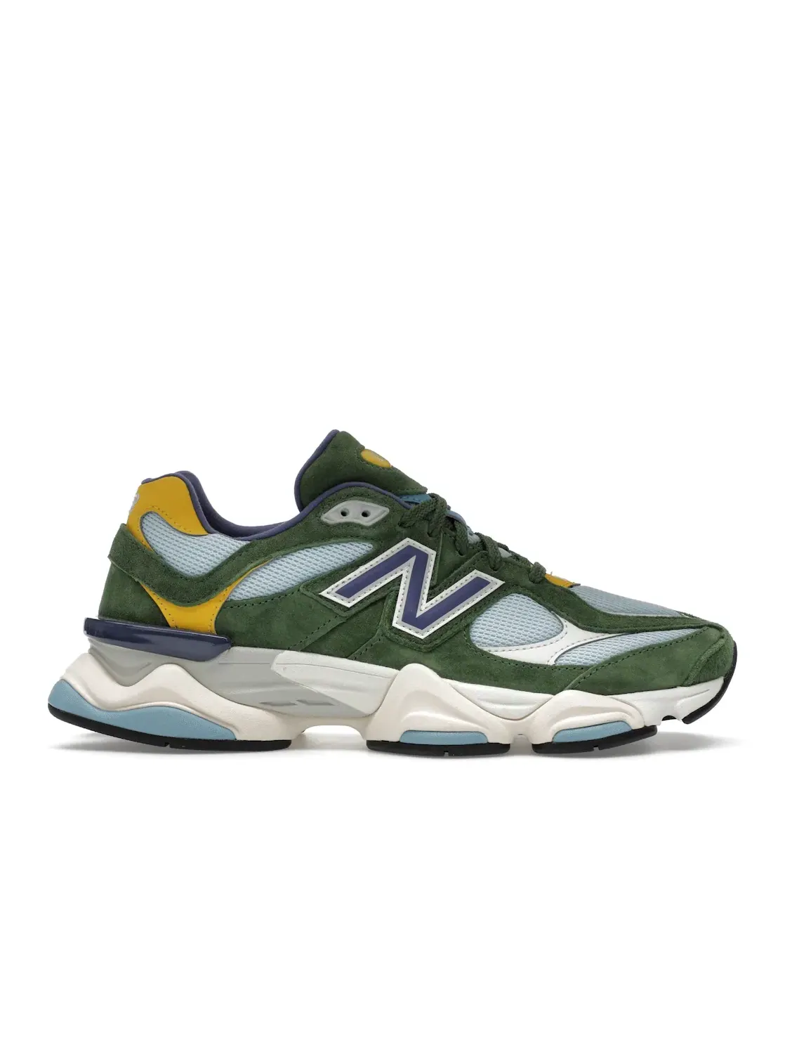 Мужские кроссовки Lifestyle New Balance 9060 — изображение 1 из 4, темный зеленый