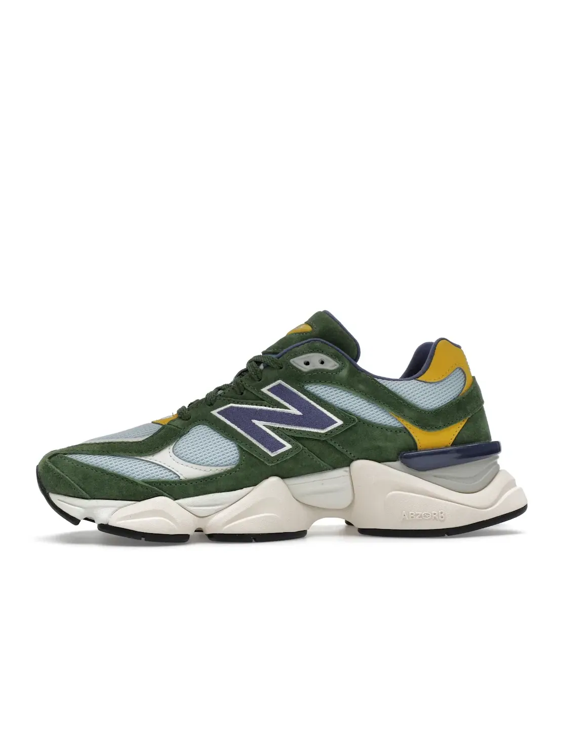 Мужские кроссовки Lifestyle New Balance 9060 — изображение 3 из 4, темный зеленый
