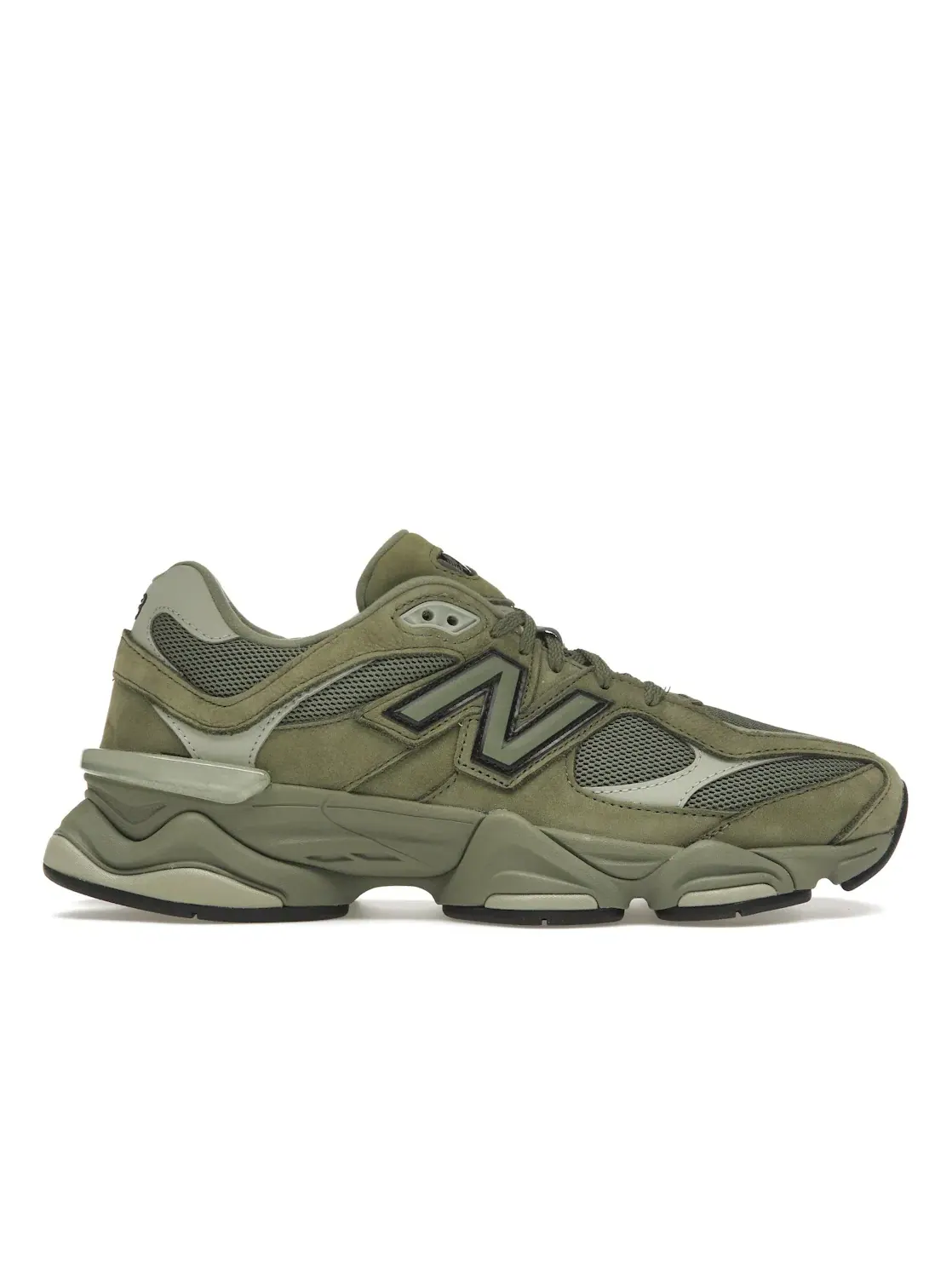 Мужские кроссовки с ретро-футуристическим дизайном New Balance 9060 — изображение 1 из 4, темный//черный