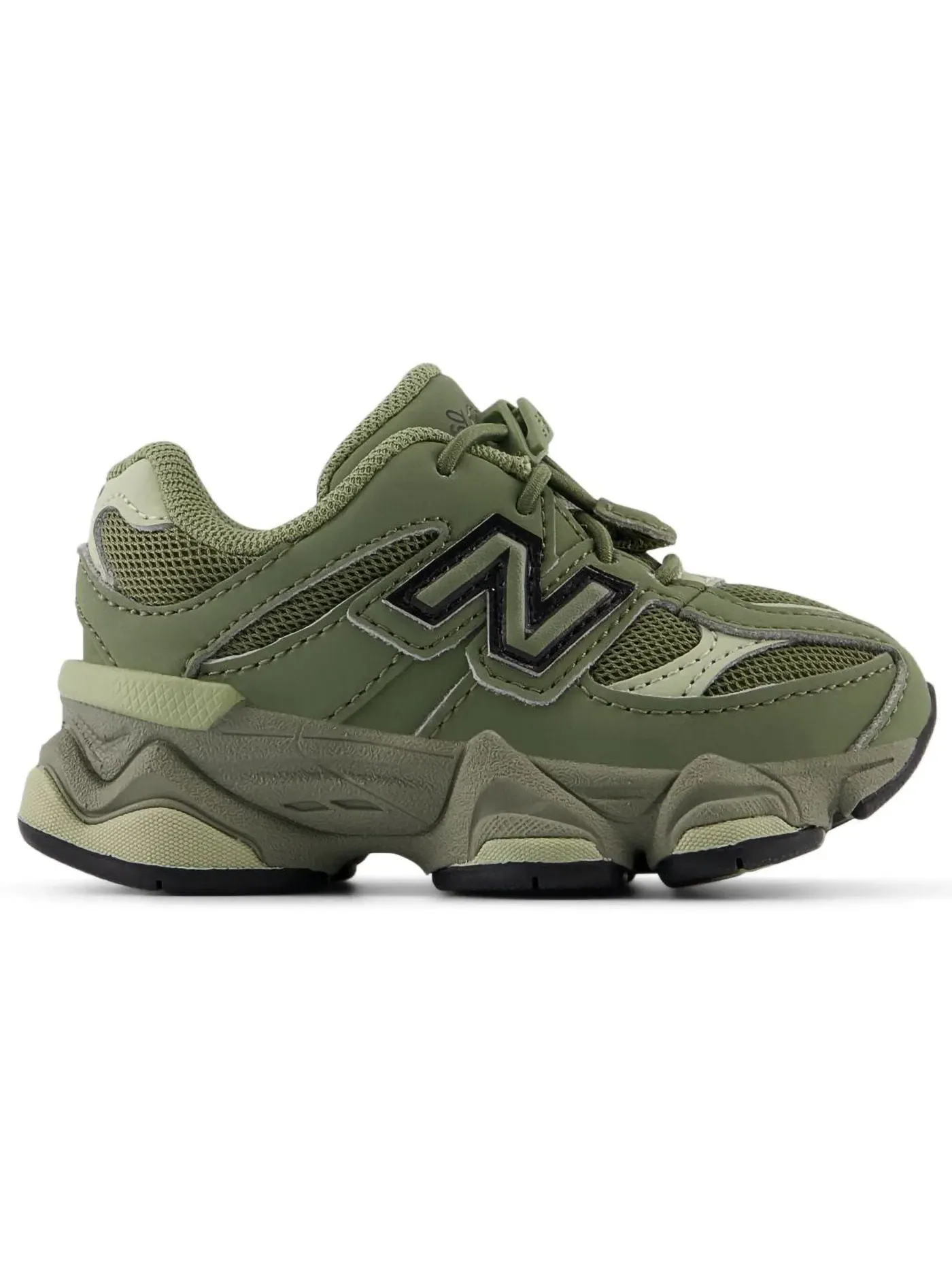 Детские кроссовки Lifestyle New Balance 9060, Dark Olivine/Olivine — изображение 1 из 1