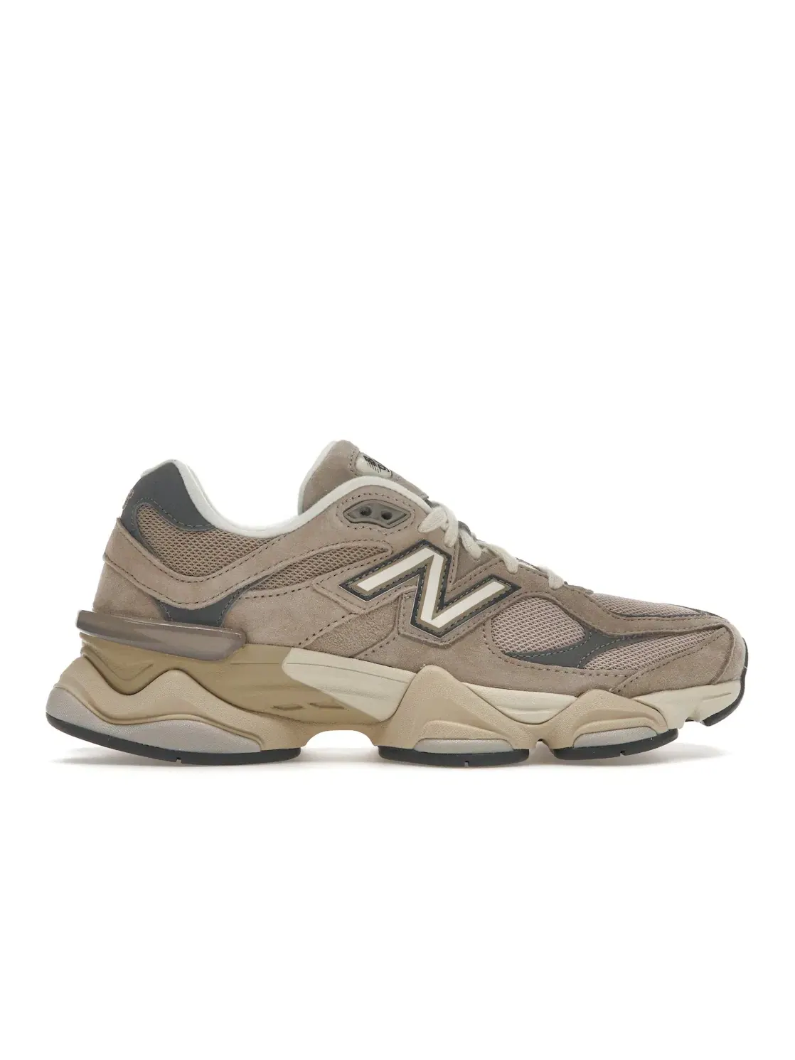 Мужские кроссовки с сетчатым верхом New Balance 9060 — изображение 1 из 4, серый