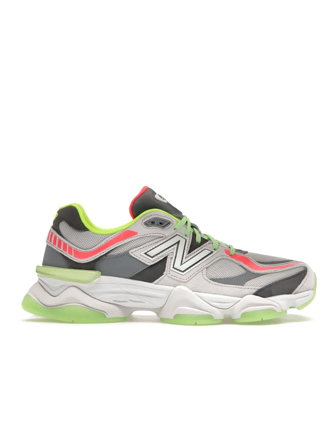 Мужские кроссовки Lifestyle с принтом New Balance 9060 — изображение 1 из 4, серый