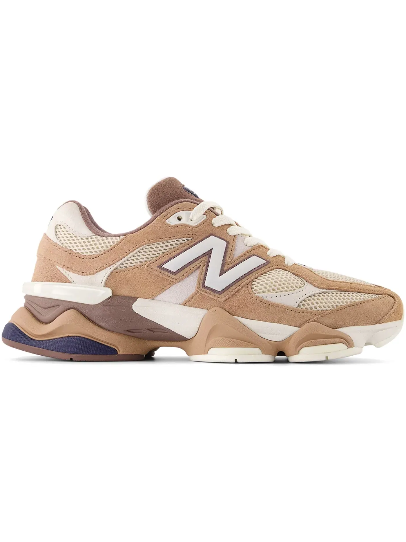 Мужские кроссовки Lifestyle с нейтральными тонами New Balance 9060, Earth Shadow/Flat Taupe/Bisque — изображение 1 из 1