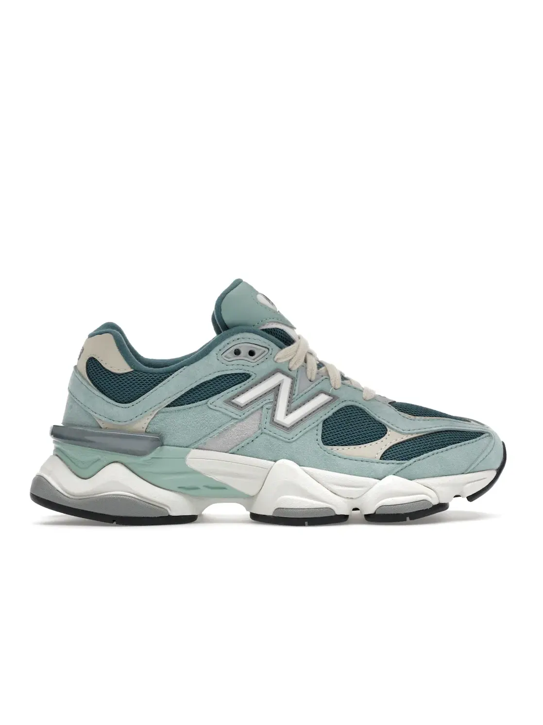 Мужские кроссовки Lifestyle с амортизацией New Balance 9060, New Spruce/Salt Marsh/Turtledove — изображение 1 из 4