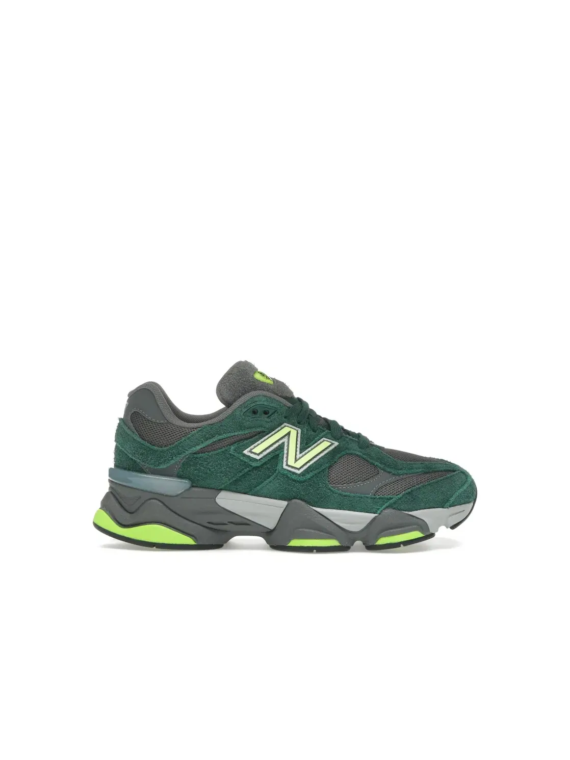 Детские кроссовки Lifestyle New Balance 9060 — изображение 1 из 4, зеленый/серый