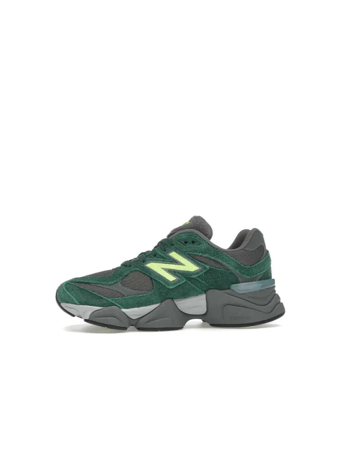Детские кроссовки Lifestyle New Balance 9060 — изображение 3 из 4, зеленый/серый