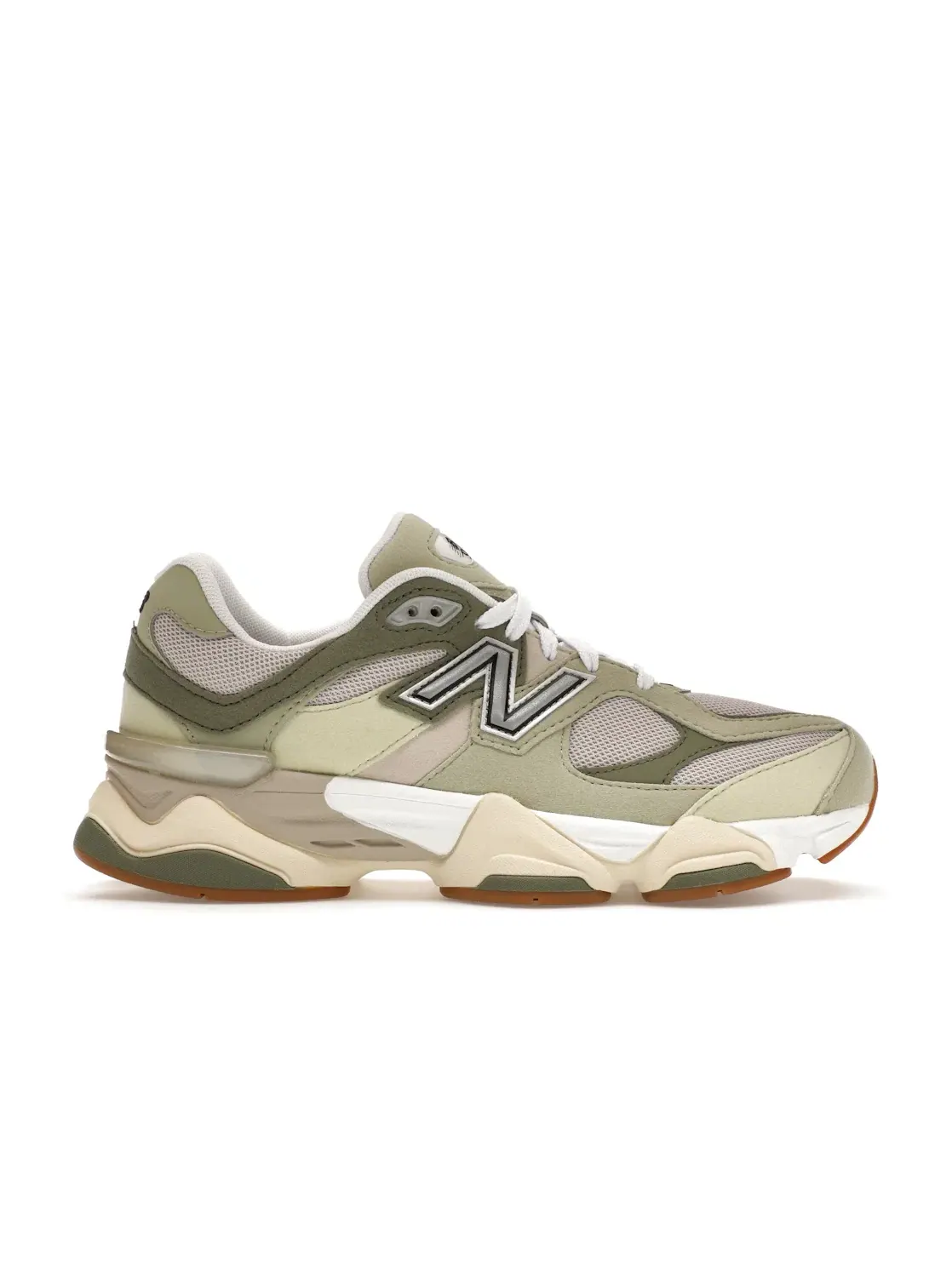 Детские кроссовки Lifestyle New Balance 9060 — изображение 1 из 4, зеленый/зеленый