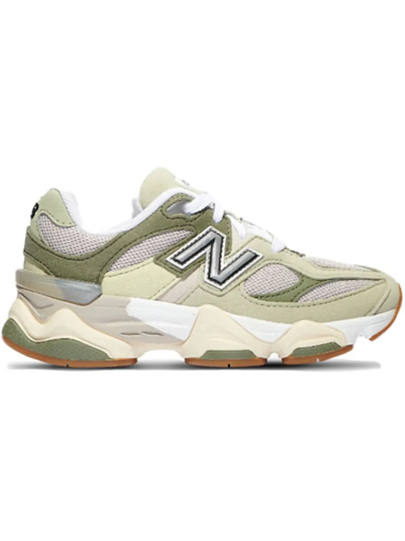 Детские кроссовки Lifestyle New Balance 9060 — изображение 1 из 1, зеленый зеленый