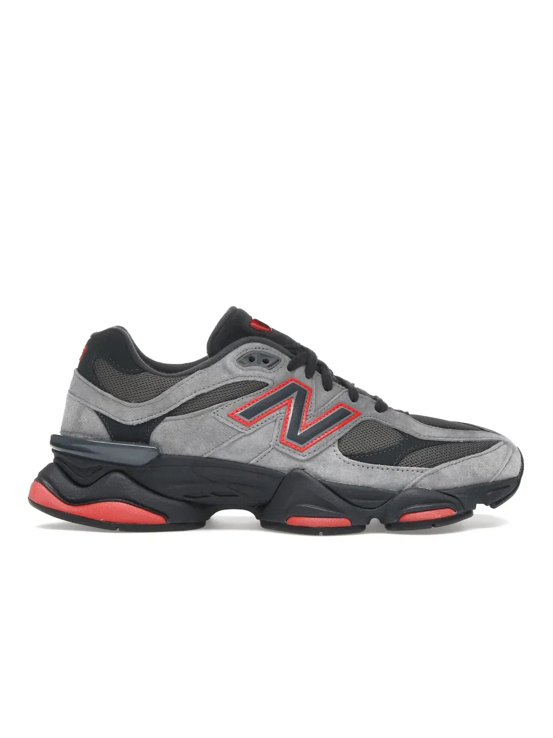 Мужские кроссовки Lifestyle New Balance 9060 — изображение 1 из 4, серый черный красный