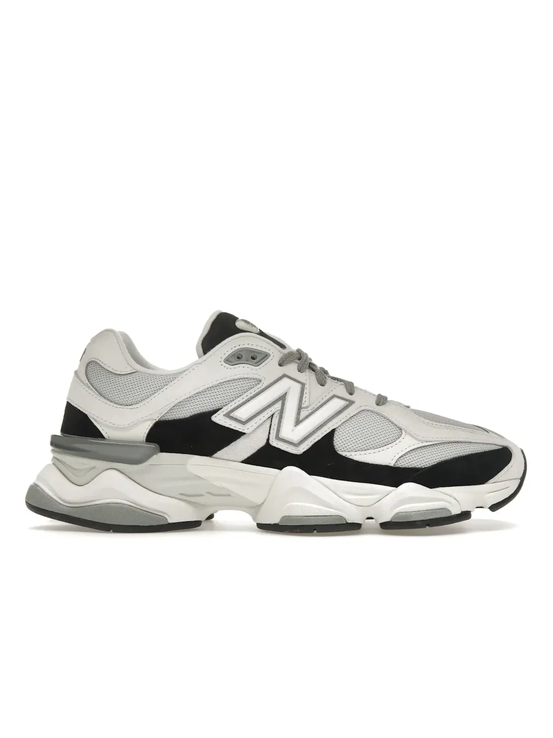 Мужские кроссовки Lifestyle с многослойным верхом New Balance 9060 — изображение 1 из 4, серый черный