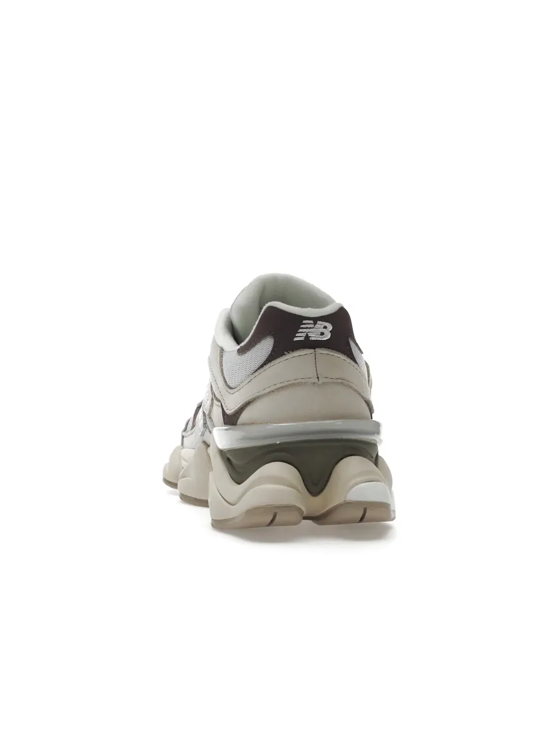Мужские кроссовки для активного отдыха New Balance 9060 Grey Matter Timberwolf — изображение 4 из 4, серый//зеленый