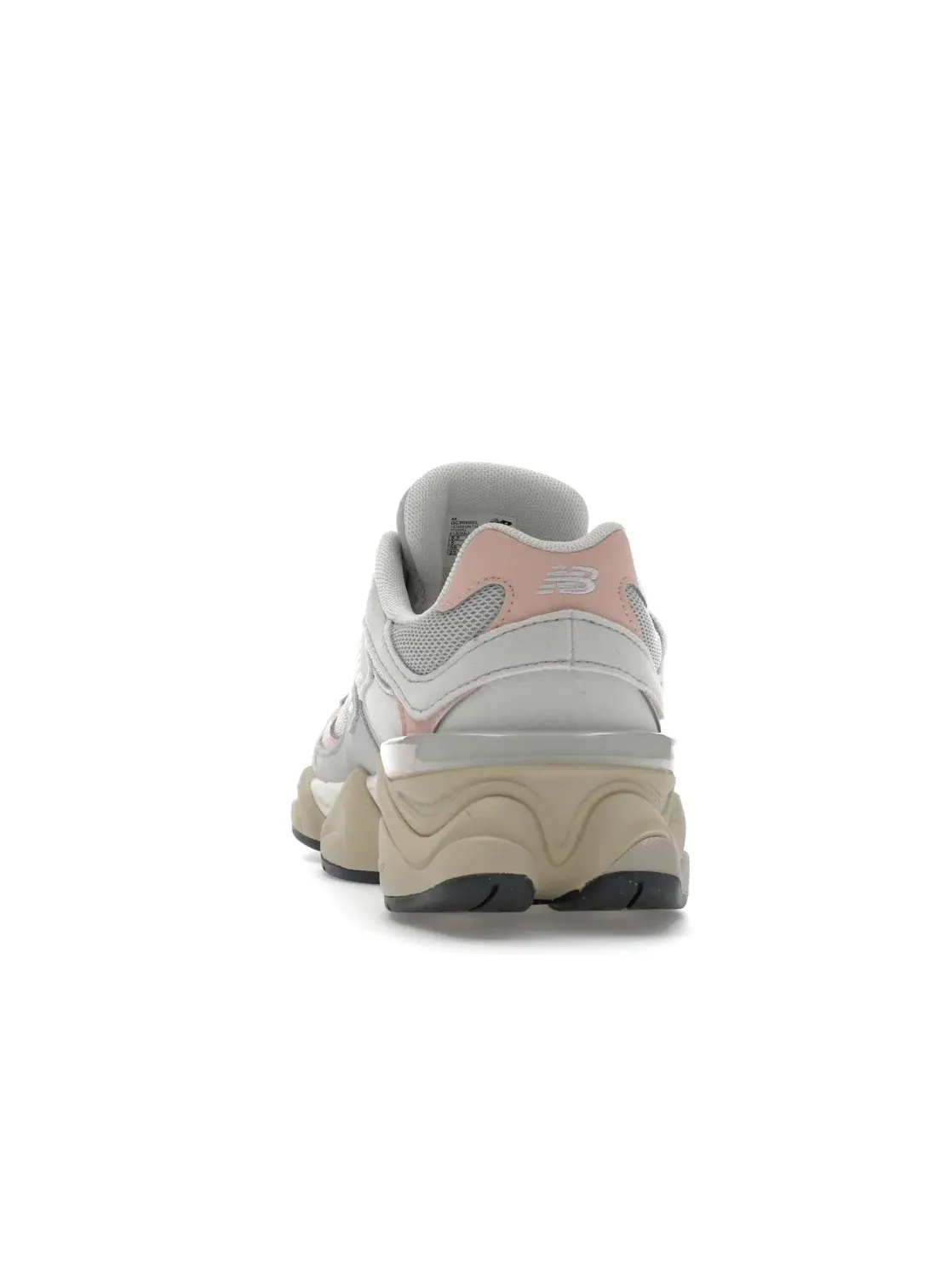 Детские кроссовки Lifestyle New Balance 9060 — изображение 4 из 4, серый/розовый