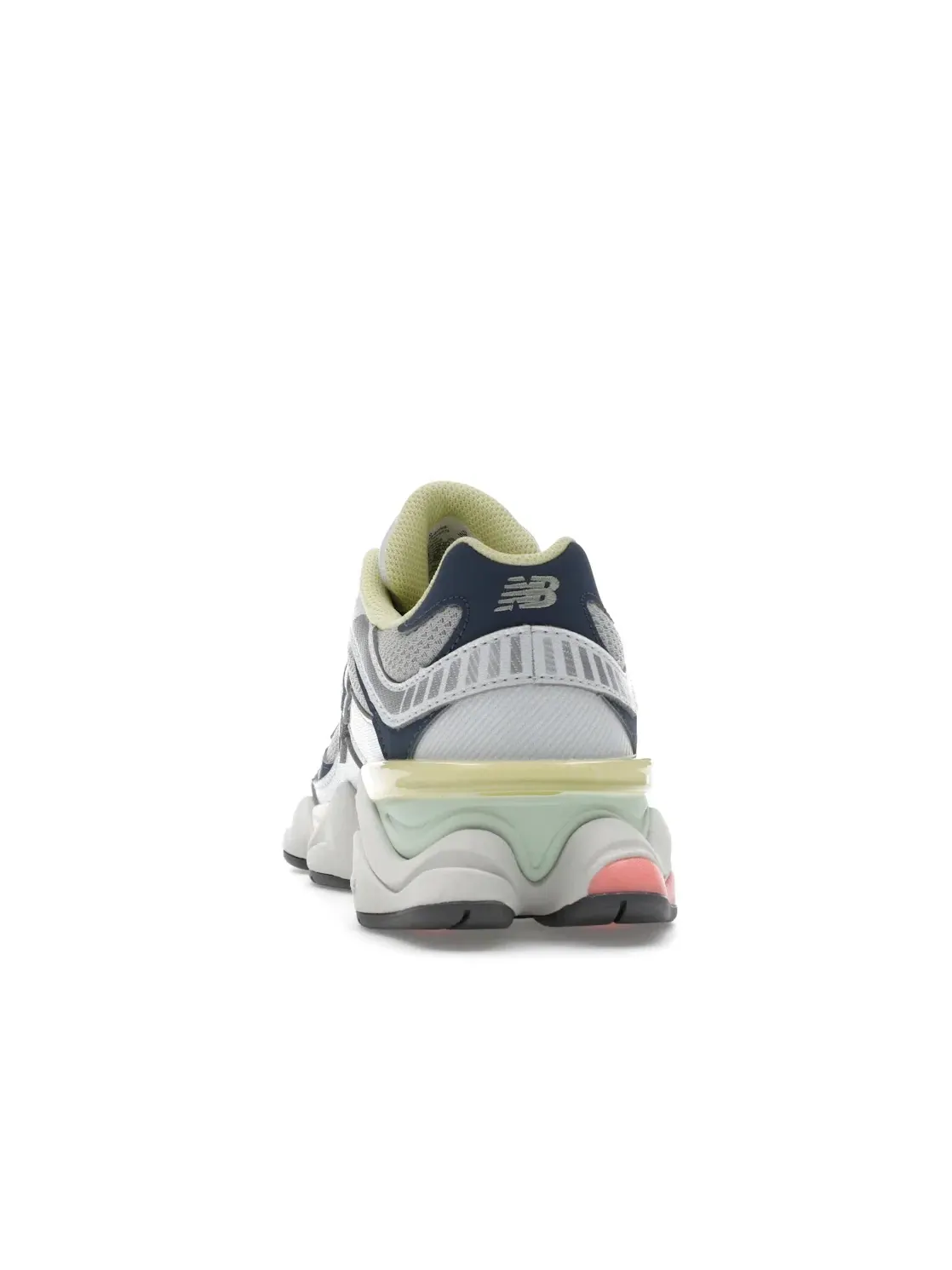 Мужские кроссовки Lifestyle New Balance 9060 — изображение 4 из 4, серый/желтый/темно-синий