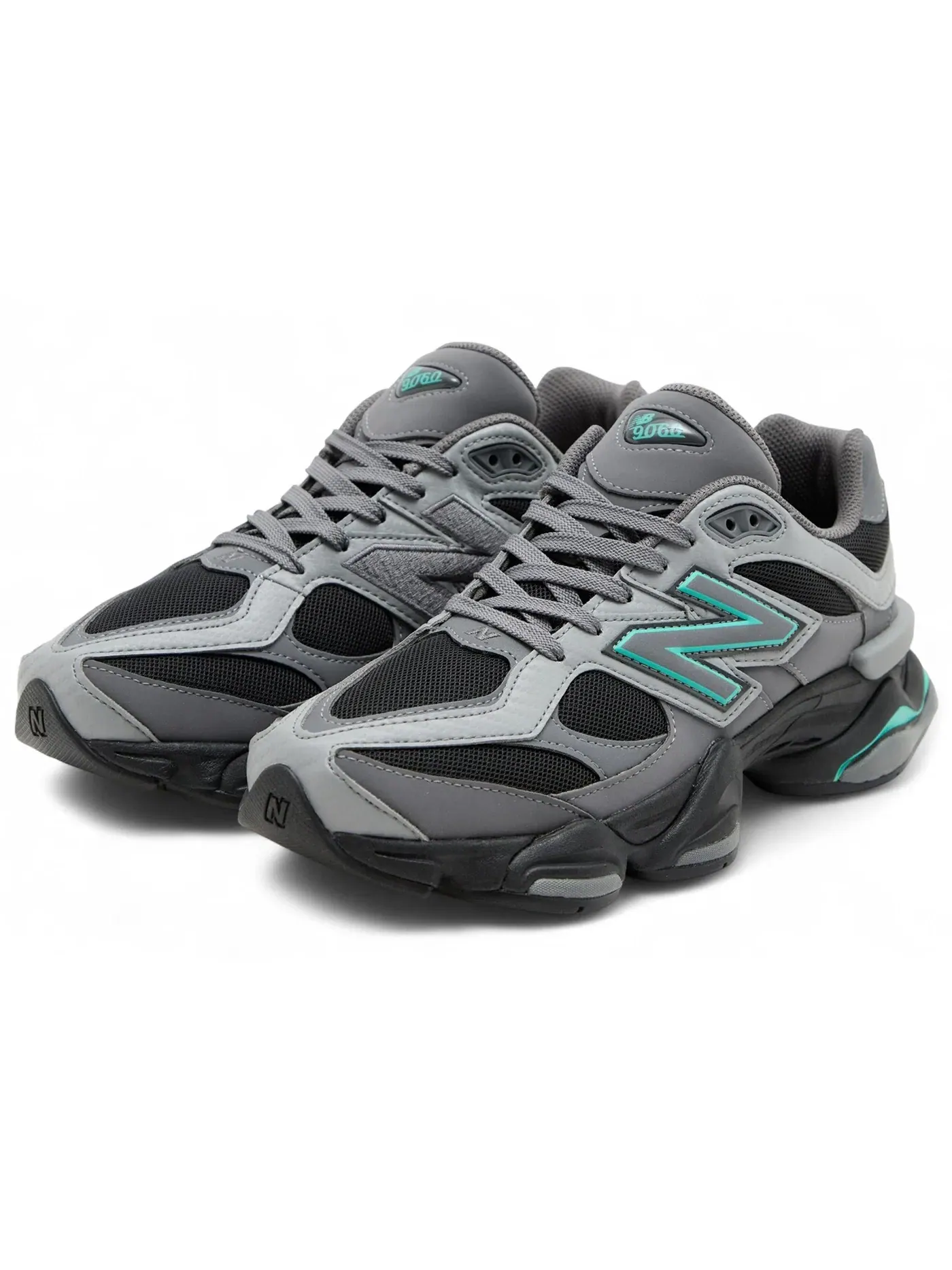 Мужские кроссовки Lifestyle New Balance 9060 New Balance — изображение 1 из 1, серый/черный